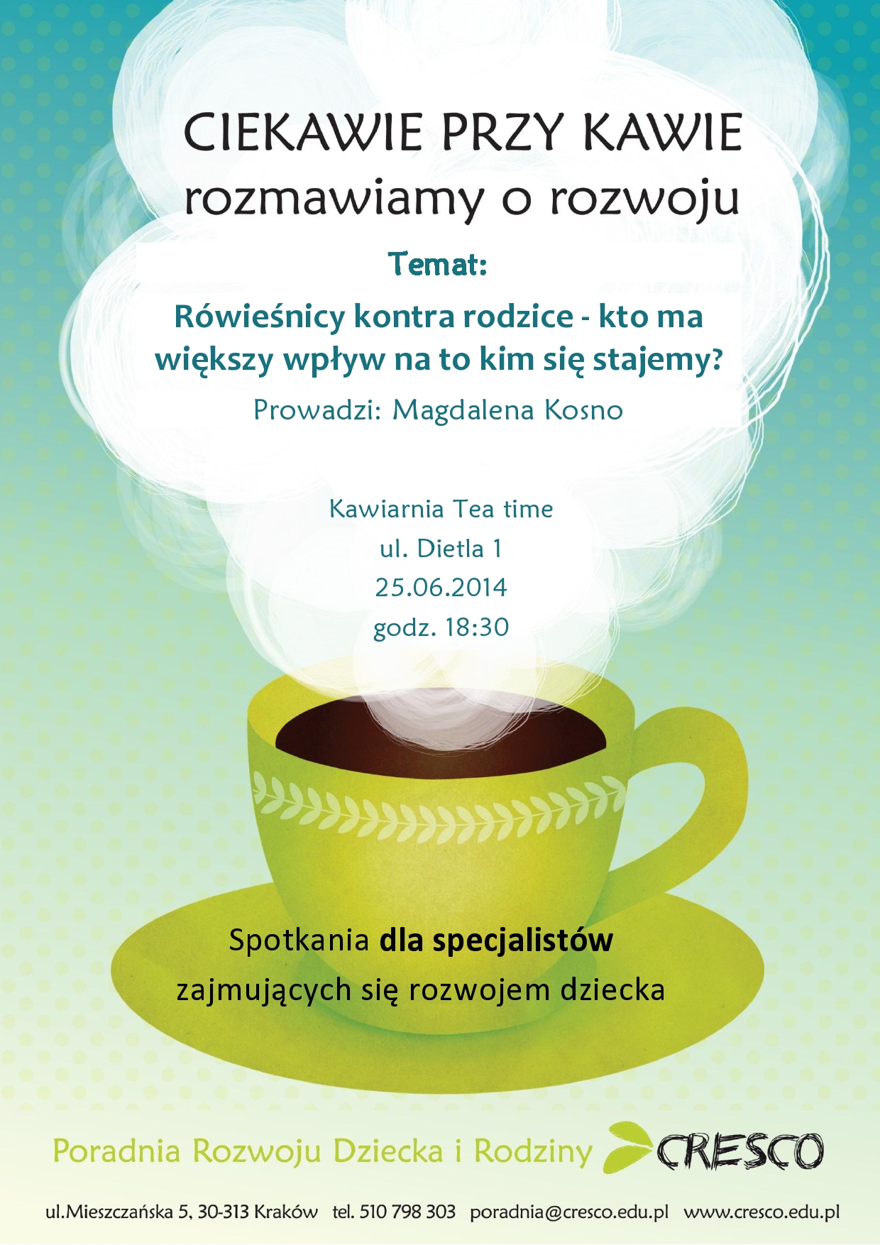 Plakat Cafe czerwiec2015